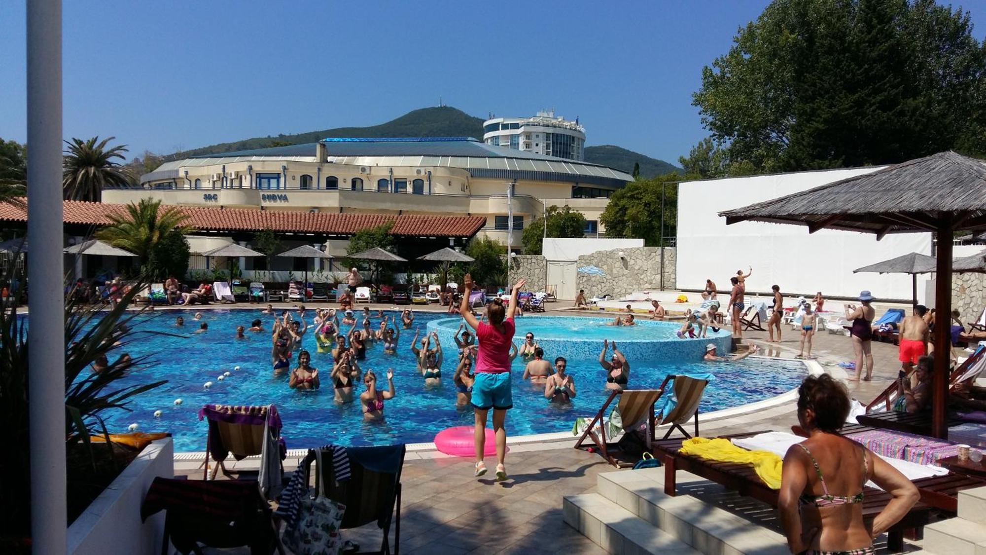 Hotel Slovenska Plaza Standard Budua Esterno foto